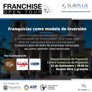 Franchise Open Tour @ Centro Comercial e Industrial de Paysandú | Paysandú | Departamento de Paysandú | Uruguay