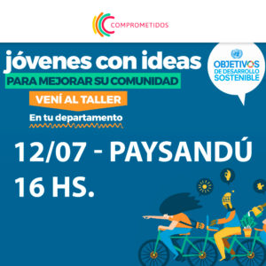 Jóvenes con ideas para mejorar su comunidad @ Agencia de Desarrollo Paysandú | Paysandú | Departamento de Paysandú | Uruguay