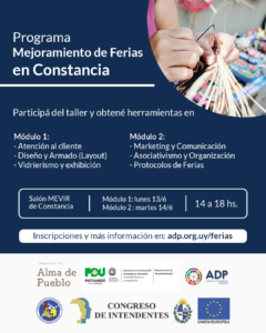 Mejoramiento de ferias en Constancia @ Salón MEVIR Constancia